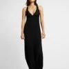 Anna Field Anna Long Viscose Dress- Nachtjapon - Black
