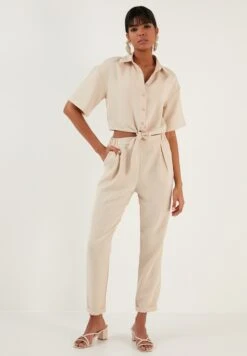 LELA Regular Fit - Overhemdblouse - Stone -Beste Kleding Winkel 87341c7e526f48139eef9d131a7efc9d