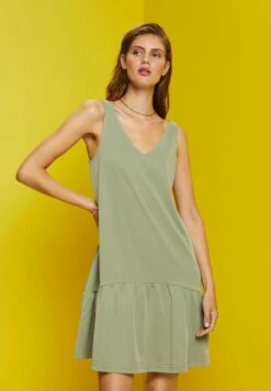 ESPRIT Gebreide Jurk - Light Khaki 15 ESPRIT Gebreide Jurk - Light Khaki -Beste Kleding Winkel 8913806487d24218988eec4b302e2443