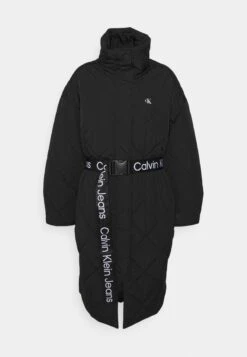 Calvin Klein Jeans Belted Quilted Coat - Winterjas - Black -Beste Kleding Winkel 8b17986c662a42f59dcbb1795237c2ce