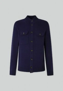 Hackett London Chest Pocket Fb - Vest - Navy -Beste Kleding Winkel 8ce33ab50f9b4745b5dd70d3162d76b9