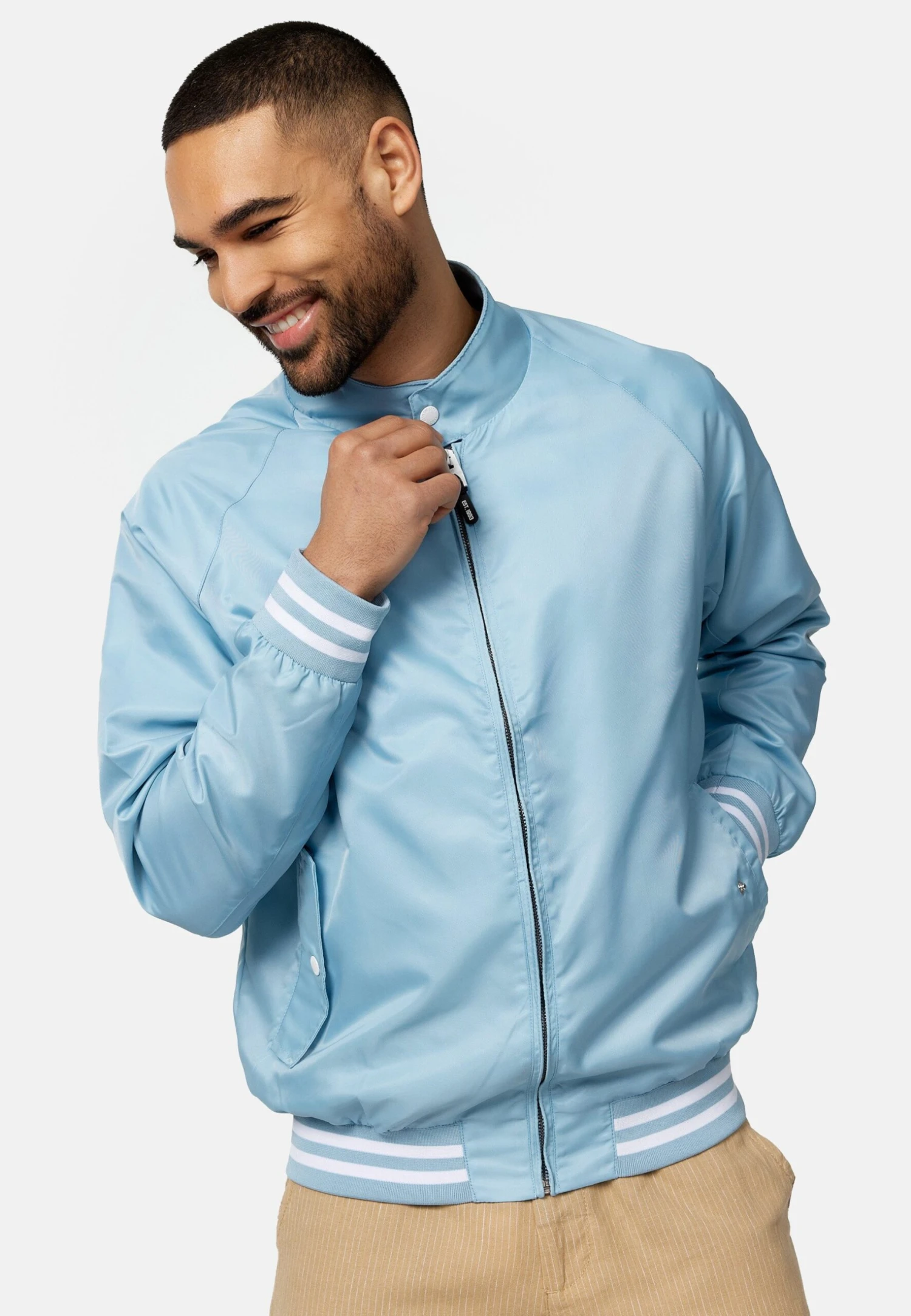 Indicode Jeans Ayser - Bomberjacks - Blue Wave 6 Indicode Jeans Ayser - Bomberjacks - Blue Wave - Afbeelding 4