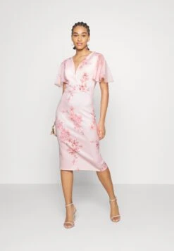 Wal G Wedding Jamie Flare Sleeve Midi - Etui-Jurk - Pink 9 Wal G Wedding Jamie Flare Sleeve Midi - Etui-Jurk - Pink -Beste Kleding Winkel 8e3924e1537c44bc8f2d83e47f68776c
