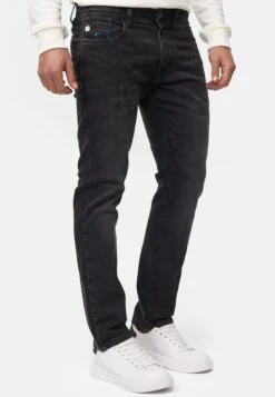 Indicode Jeans Incoil - Straight Leg Jeans - Vintage Black -Beste Kleding Winkel 8ef6a450bd09476b8635fd4a085998f4