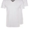 Pier One 2 Pack - T-Shirt Basic - White 2 Pier One 2 Pack - T-Shirt Basic - White -Beste Kleding Winkel 90cafece5651477aa6c7695a68f429a4