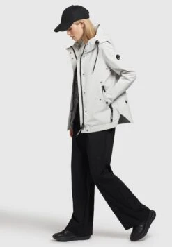 Khujo Kaya - Outdoorjas - Hellgrau -Beste Kleding Winkel 93a3e083aed0449e86bec80dd2bf6af1