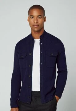 Hackett London Chest Pocket Fb - Vest - Navy -Beste Kleding Winkel 944ef73eb99244b5806e678e09f4d1a6