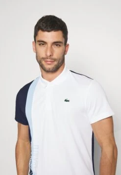Lacoste Sport Tennis - Poloshirt - White/Navy Blue-Overview -Beste Kleding Winkel 946cce5a86c8451d9576e40ca56f3f16