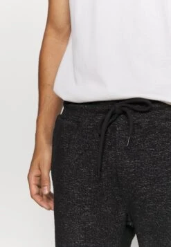 Pier One Shorts - Mottled Black -Beste Kleding Winkel 9669b66e874744c1ba451014337cf24a