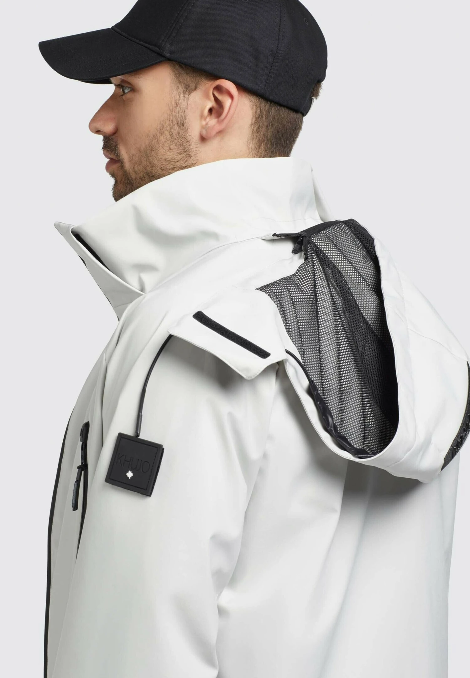 Khujo Adam - Regenjas - Hellgrau 9 Khujo Adam - Regenjas - Hellgrau - Afbeelding 7