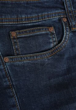 Pier One Slim Fit Jeans - Dark Blue Denim -Beste Kleding Winkel 9832ee86e7b2424ca4a173a36ae6e237