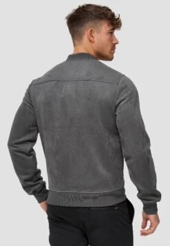 Indicode Jeans Imitatieleren Jas - Raven -Beste Kleding Winkel 9af680bff7b0473bb5a28ab461b38438