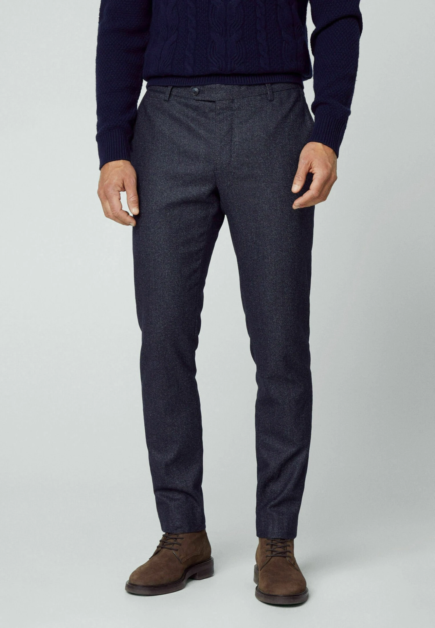 Hackett London Broken Twill Trs - Broek - Navy 3 Hackett London Broken Twill Trs - Broek - Navy