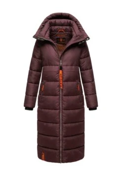 Navahoo Kristallblume - Winterjas - Dark Red Melange