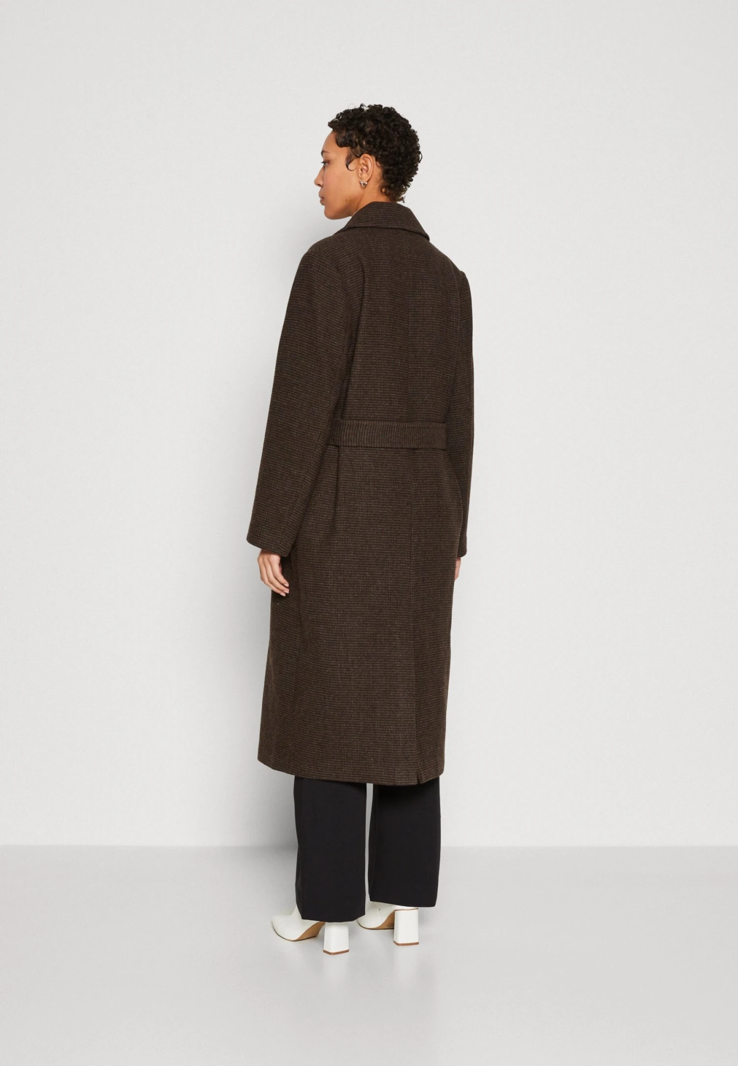 Selected Femme Slfmilo Coat - Mantel - Java Check 5 Selected Femme Slfmilo Coat - Mantel - Java Check - Afbeelding 3