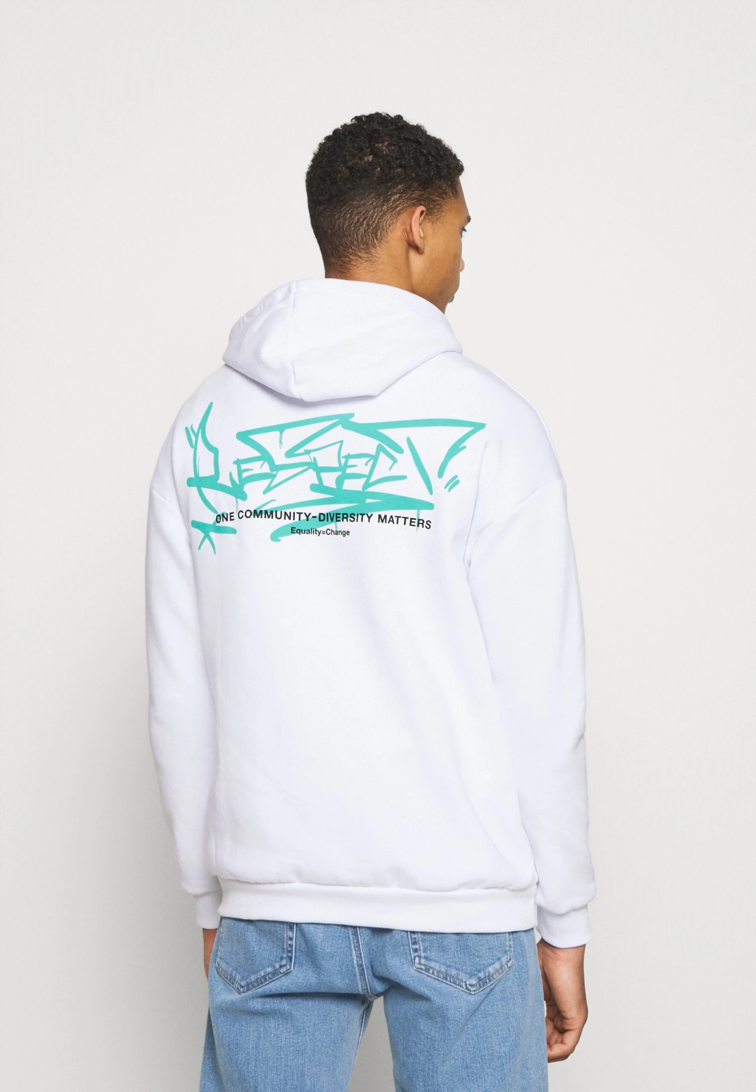 YOURTURN Unisex - Hoodie - White 3 YOURTURN Unisex - Hoodie - White