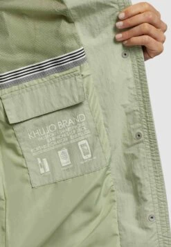 Khujo Adda - Halflange Jas - Blassgrün -Beste Kleding Winkel a111b9c068754913b7e16b712f061028