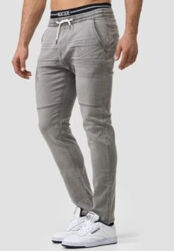 Indicode Jeans Fabrizio - Slim Fit Jeans - Vintage Grey -Beste Kleding Winkel a1c4a5ec1de4486ca9f9c05a4920e207