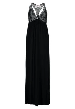 Anna Field Anna Long Viscose Dress- Nachtjapon - Black -Beste Kleding Winkel a29eb6fb26b74df3b7d7c4a763c5ddc9
