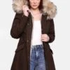 Navahoo Cristal - Winterjas - Dark Choco -Beste Kleding Winkel a32145907cd44e0693c48bfa4410aa33