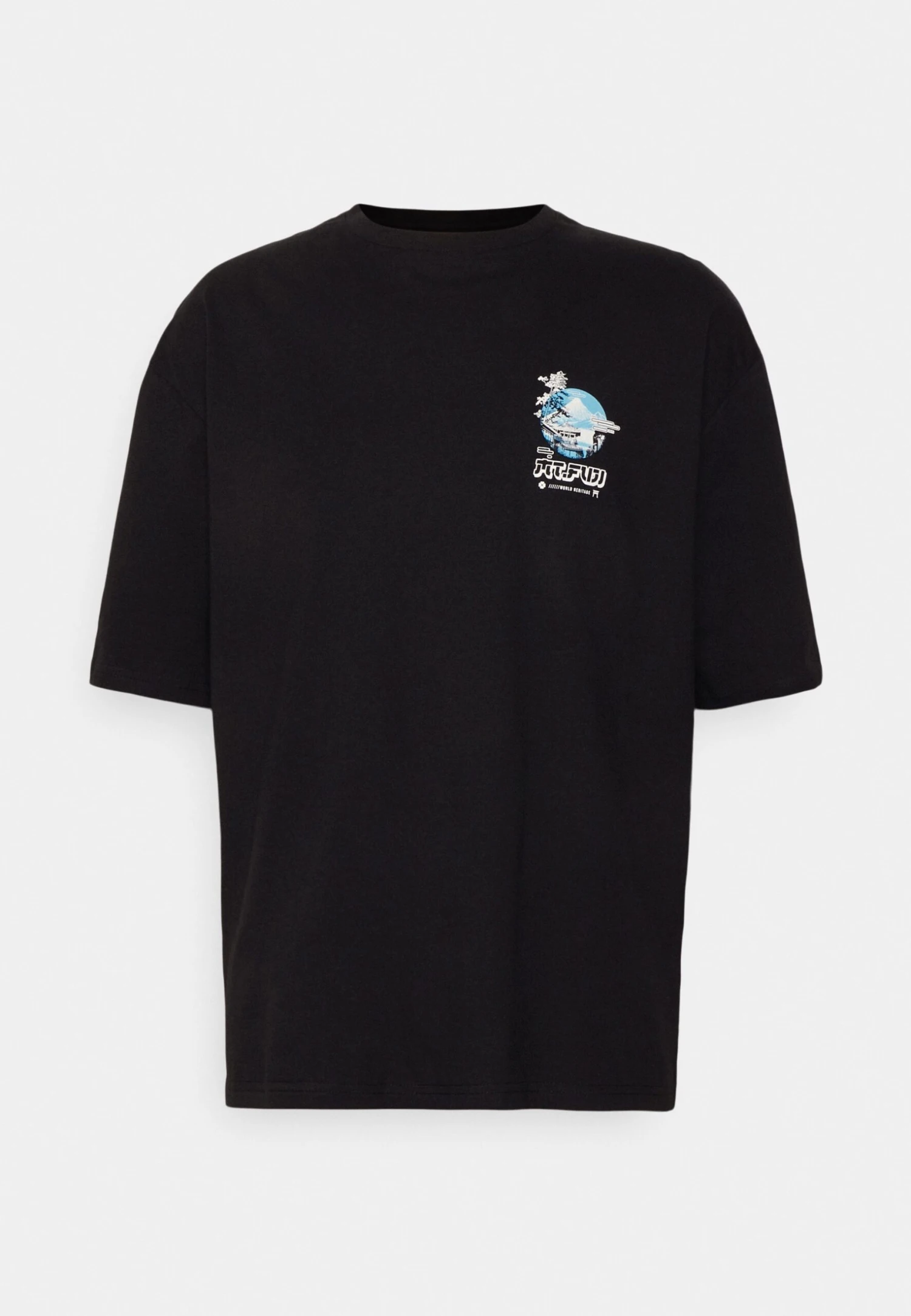 YOURTURN Unisex - T-Shirt Print - Black 7 YOURTURN Unisex - T-Shirt Print - Black - Afbeelding 5