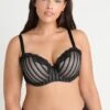 City Chic Fifi Bra - Beugel Bh - Black/Latte