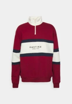 Kaotiko Crew Berwin Unisex - Sweater - Burgundy/Navy/Ivory 10 Kaotiko Crew Berwin Unisex - Sweater - Burgundy/Navy/Ivory -Beste Kleding Winkel a52291dc86394a338e0b0c1a07eb631a