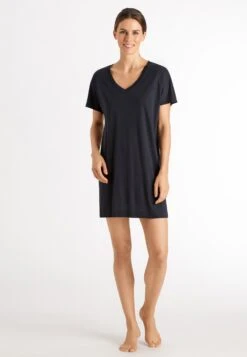 HANRO Laura - Nachtjapon - Midnight 9 HANRO Laura - Nachtjapon - Midnight -Beste Kleding Winkel a52ce214009740b8a4e5beb34f60268e