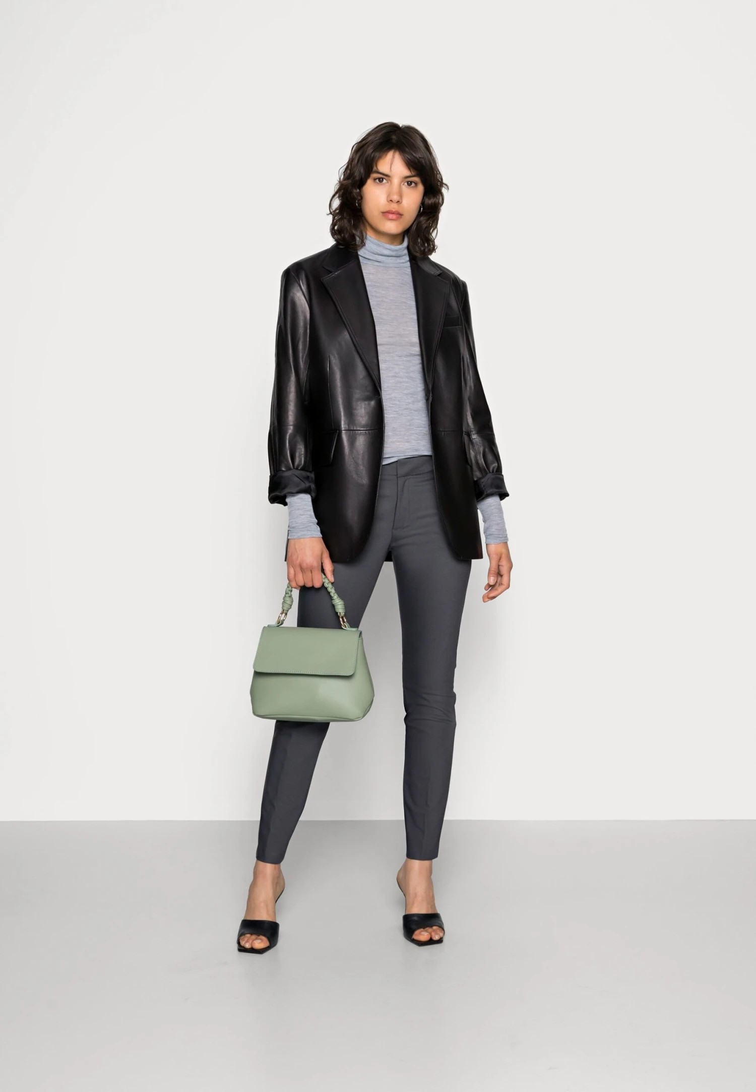 Mos Mosh Abbey Night Pant - Broek - Antracite 4 Mos Mosh Abbey Night Pant - Broek - Antracite - Afbeelding 2