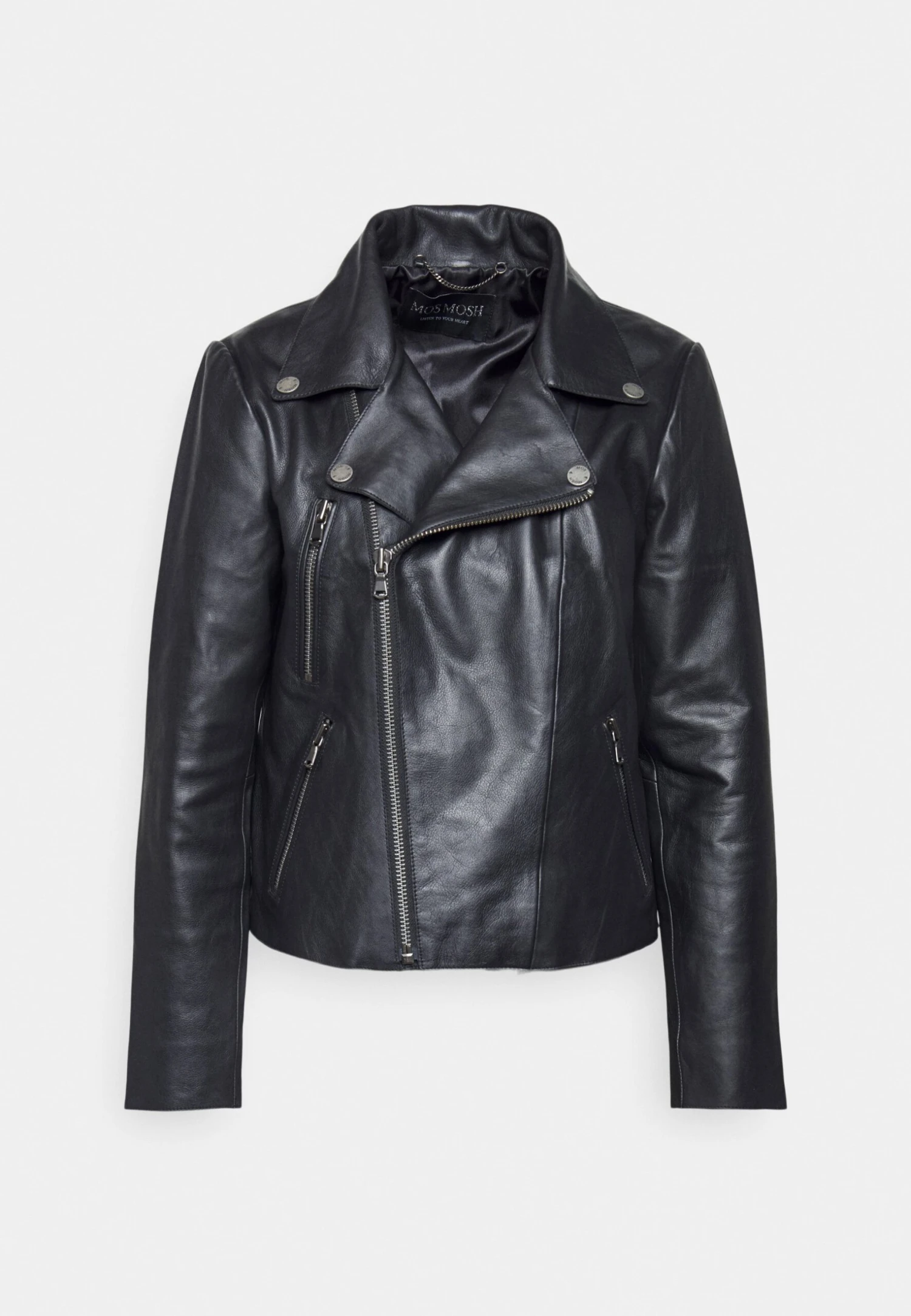 Mos Mosh Cami Leather Jacket - Leren Jas - Black 6 Mos Mosh Cami Leather Jacket - Leren Jas - Black - Afbeelding 4