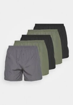 Pier One 5 Pack - Boxershort - Black/Khaki/Dark Grey 12 Pier One 5 Pack - Boxershort - Black/Khaki/Dark Grey -Beste Kleding Winkel aabf1b6cd2d84a338064454393e5f372