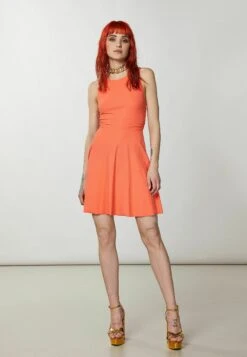 Patrizia Pepe Essential- Jurk - Intense Coral 8 Patrizia Pepe Essential- Jurk - Intense Coral -Beste Kleding Winkel aae0b6f35c5a44b78d6b623fbc4fe645