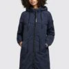 Khujo Mantel Voya3 - Parka - Dunkelblau -Beste Kleding Winkel ac2aef62e79c439f971610ac015a5a03