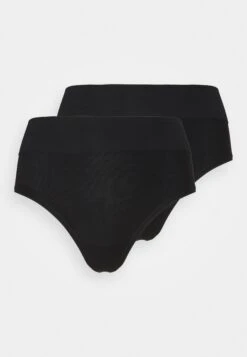 Anna Field 2Pp High Waist Thong - String - Black -Beste Kleding Winkel ac60c9acfebe4964ac8a53e807d6f502