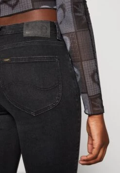 Lee Scarlett High - Jeans Skinny Fit - Tingled Black -Beste Kleding Winkel aee15c2b12604e33a6c0328301d6fdec