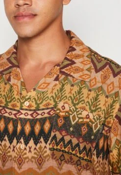Kaotiko Shirt Mojave Unisex - Overhemdblouse - Brown -Beste Kleding Winkel b13318f4a00e42b5a0c463e457727c80