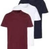 Pier One 3 Pack - T-Shirt Basic - White/Dark Blue/Red 2 Pier One 3 Pack - T-Shirt Basic - White/Dark Blue/Red -Beste Kleding Winkel b22996cf8ea74e22b29cab897962d0ba