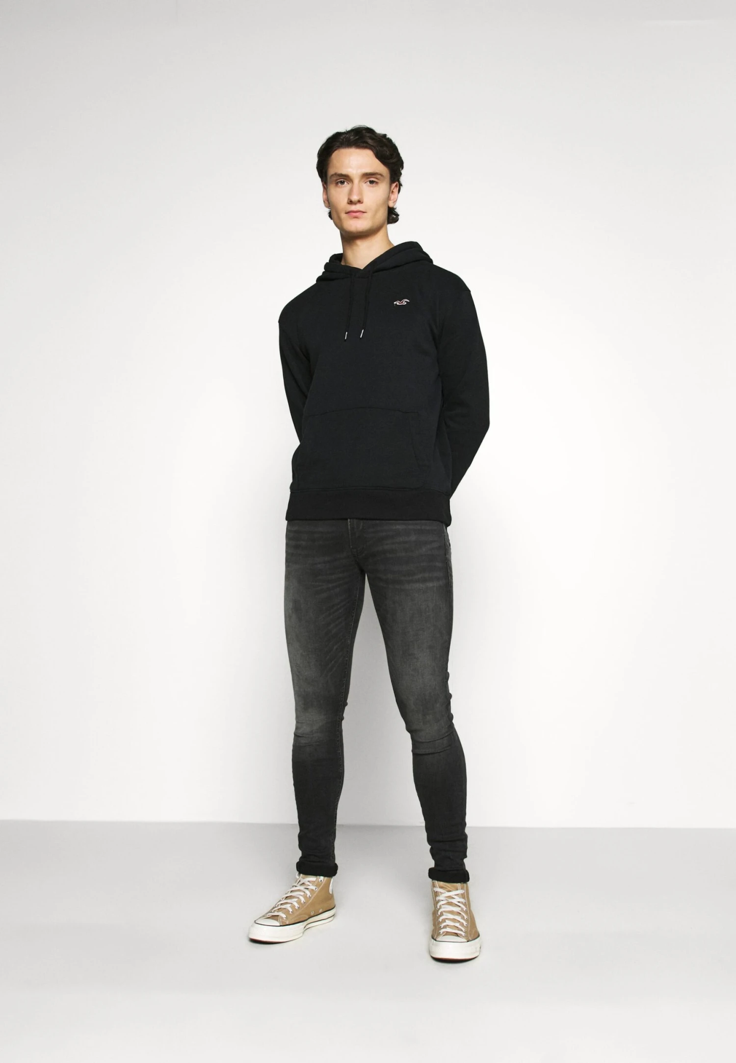 Jack & Jones Jjitom Jjoriginal- Jeans Skinny Fit - Black Denim 4 Jack & Jones Jjitom Jjoriginal- Jeans Skinny Fit - Black Denim - Afbeelding 2