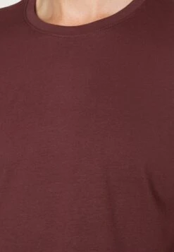 Pier One 5 Pack - T-Shirt Basic - Bordeaux/Light Grey/Brown -Beste Kleding Winkel b3b82d7abcbb40a5b2a40e8096a778d2