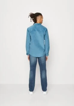 Redefined Rebel Park Shirt - Overhemd - Deep Sea -Beste Kleding Winkel b85e511fd4a8426f8d7600905b7a0582