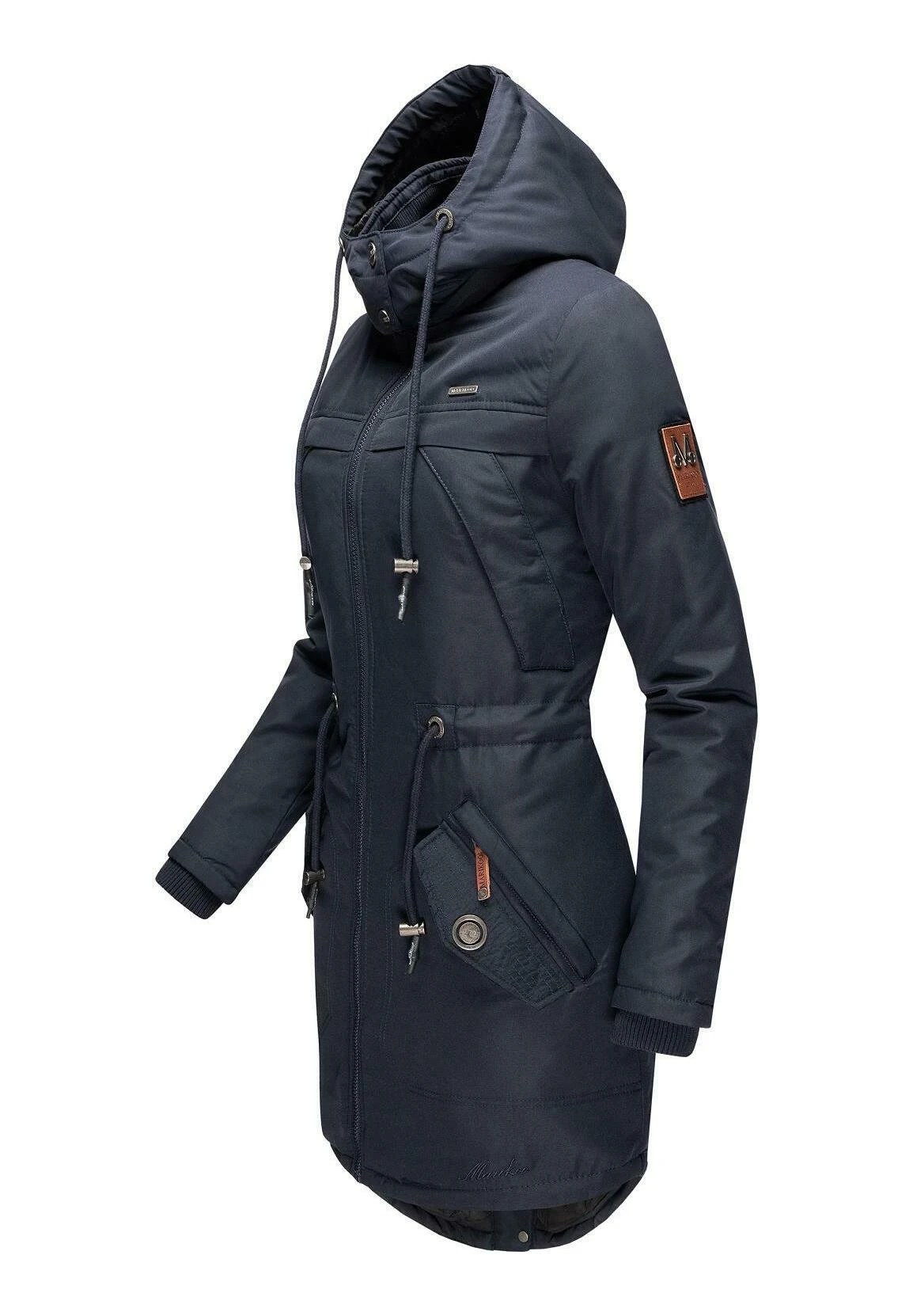 Marikoo Kamii - Winterjas - Dark Blue 4 Marikoo Kamii - Winterjas - Dark Blue - Afbeelding 2