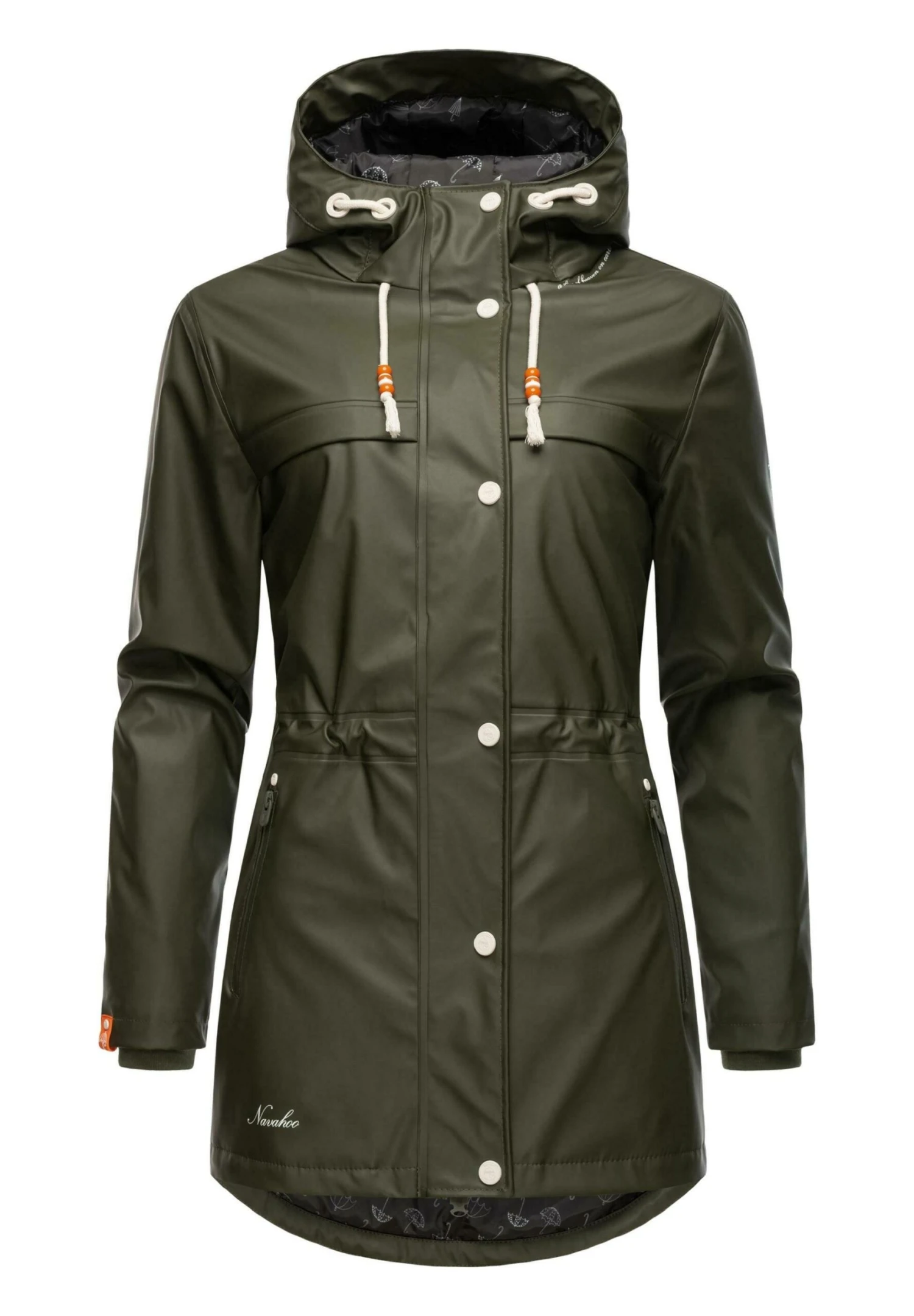 Navahoo Rainy Forest - Regenjas - Dark Olive 3 Navahoo Rainy Forest - Regenjas - Dark Olive