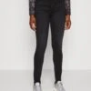 Lee Scarlett High - Jeans Skinny Fit - Tingled Black -Beste Kleding Winkel bbc1d95fee7a4351aa38afc7d0402d90