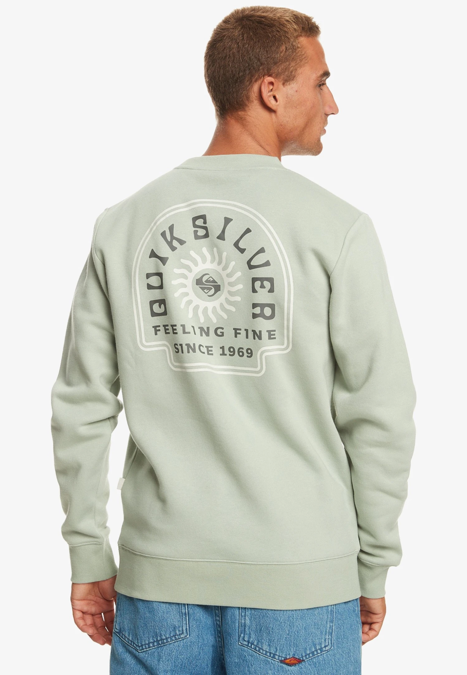 Quiksilver Surf EarthOtlr Tjl0 - Sweater - Iceberg Green 3 Quiksilver Surf EarthOtlr Tjl0 - Sweater - Iceberg Green