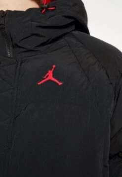 Jordan Puffer Jacket - Winterjas - Black/Fire Red -Beste Kleding Winkel bd09f476bc53452e9505067ab8af8f2d