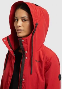 Khujo Caima2 - Parka - Rot -Beste Kleding Winkel bdad7ec66d6c4ab7abd2a03c4d24e9ec
