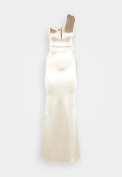 Wal G Evalina One Sleeve Maxi - Galajurk - Champagne -Beste Kleding Winkel bee91a43ab8a40ddada55014aa995535