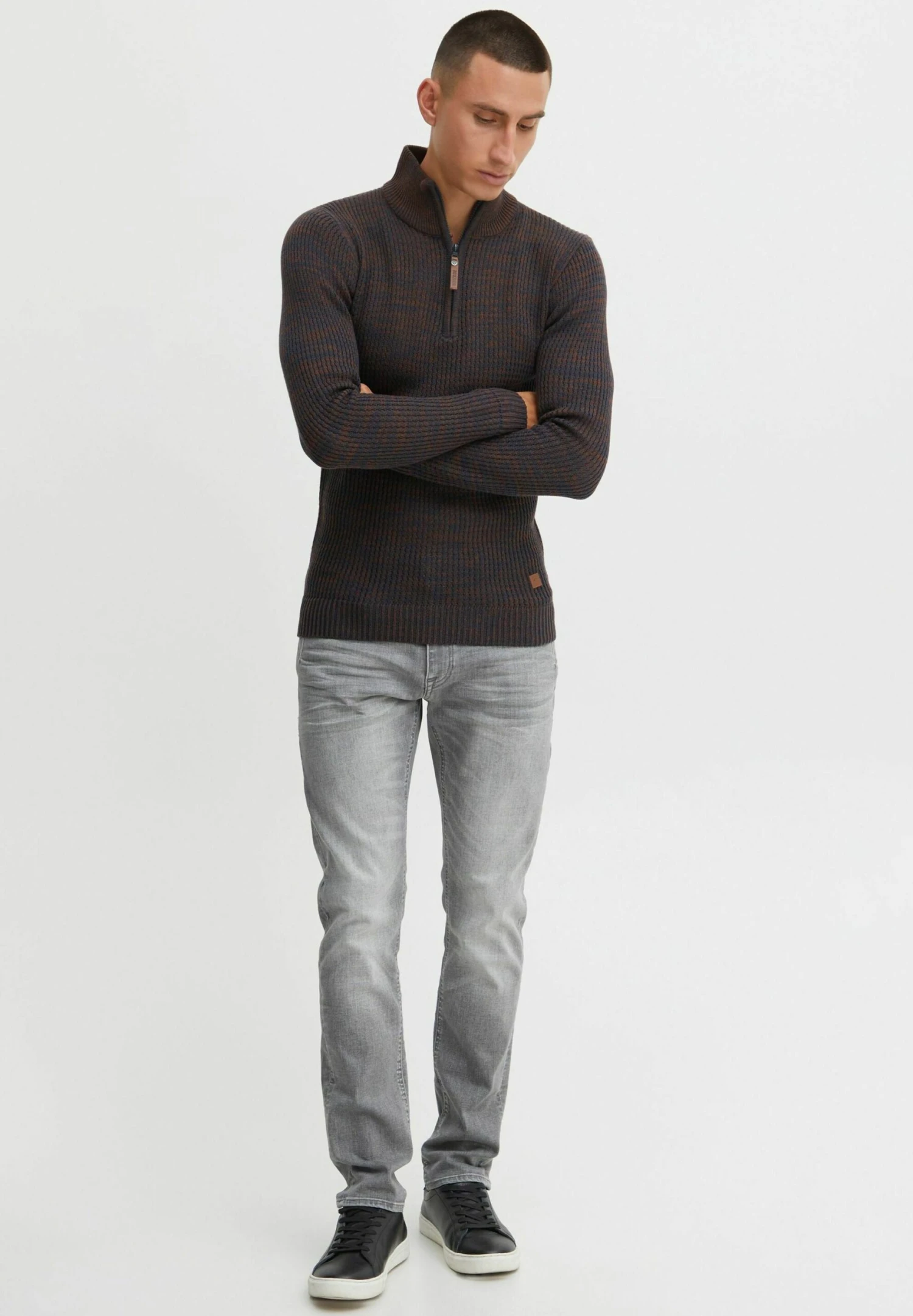 Indicode Jeans Idvalero - Trui - Navy 4 Indicode Jeans Idvalero - Trui - Navy - Afbeelding 2