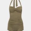 Seafolly Collective Boyleg One Piece - Badpak - Dark Olive -Beste Kleding Winkel c5f4df127ee640e3876be959de04ddd3