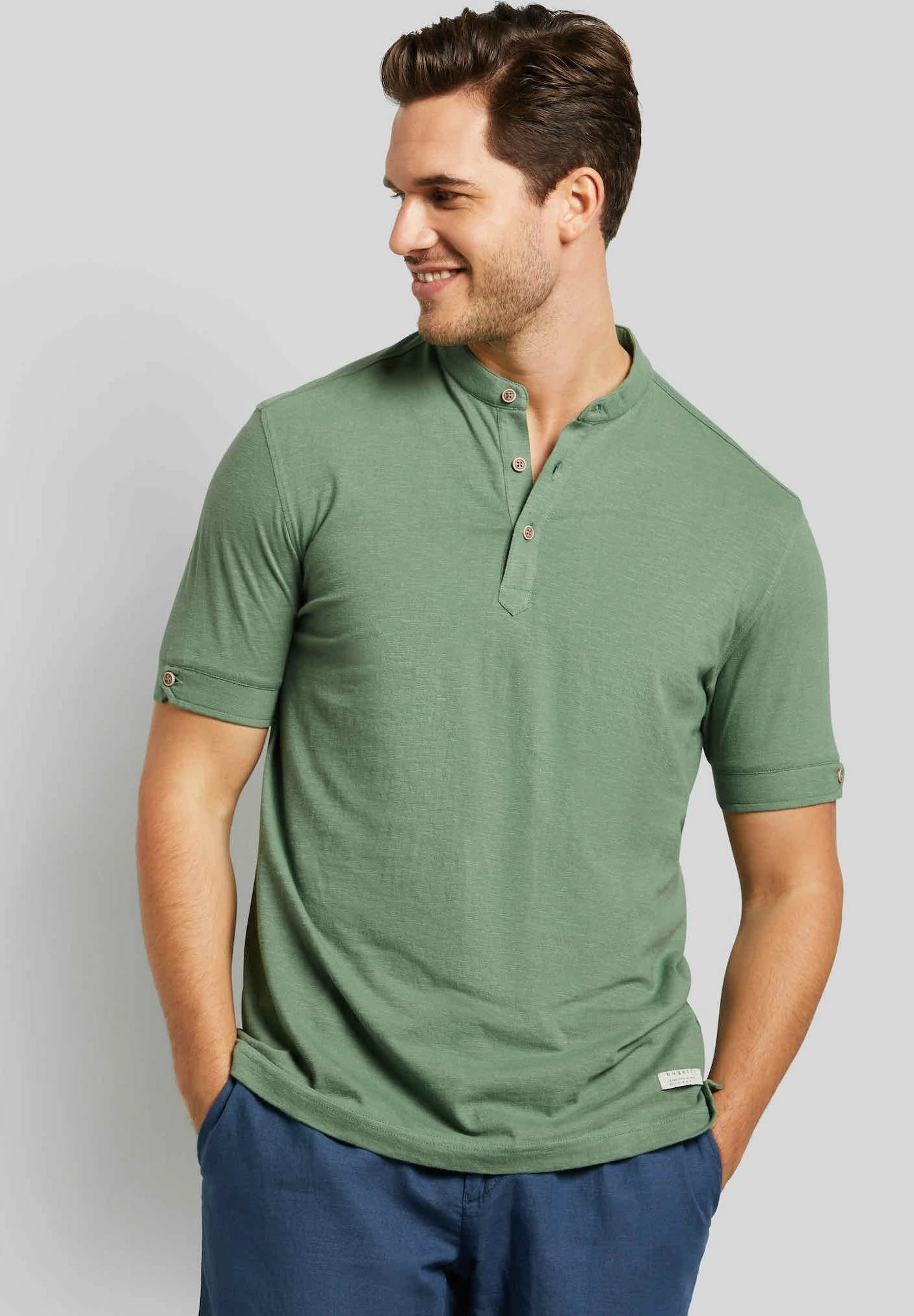 Bugatti Modern Fit - Poloshirt - Moos 3 Bugatti Modern Fit - Poloshirt - Moos